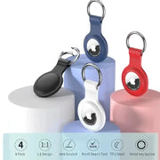 Habicare TWS Air Tag Holder with Keyring – For Pets & Luggage Air Tag Holder with Keyring – For Pets & Luggage