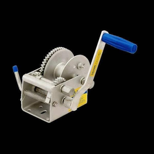 Alantic 1000Kg Marine Trailer Winch With Detachable Handle And Ratios 10 To 1 5 To 1 1 To 1 For Boats Up To 20 Feet