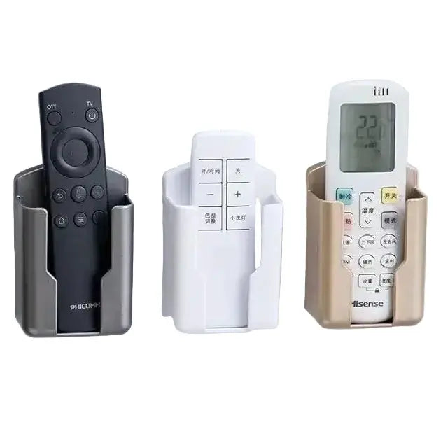 Habicare No-Drill Wall-Mounted Remote Control Holder No-Drill Wall-Mounted Remote Control Holder
