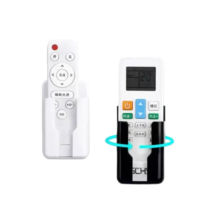 Habicare No-Drill Wall-Mounted Remote Control Holder No-Drill Wall-Mounted Remote Control Holder