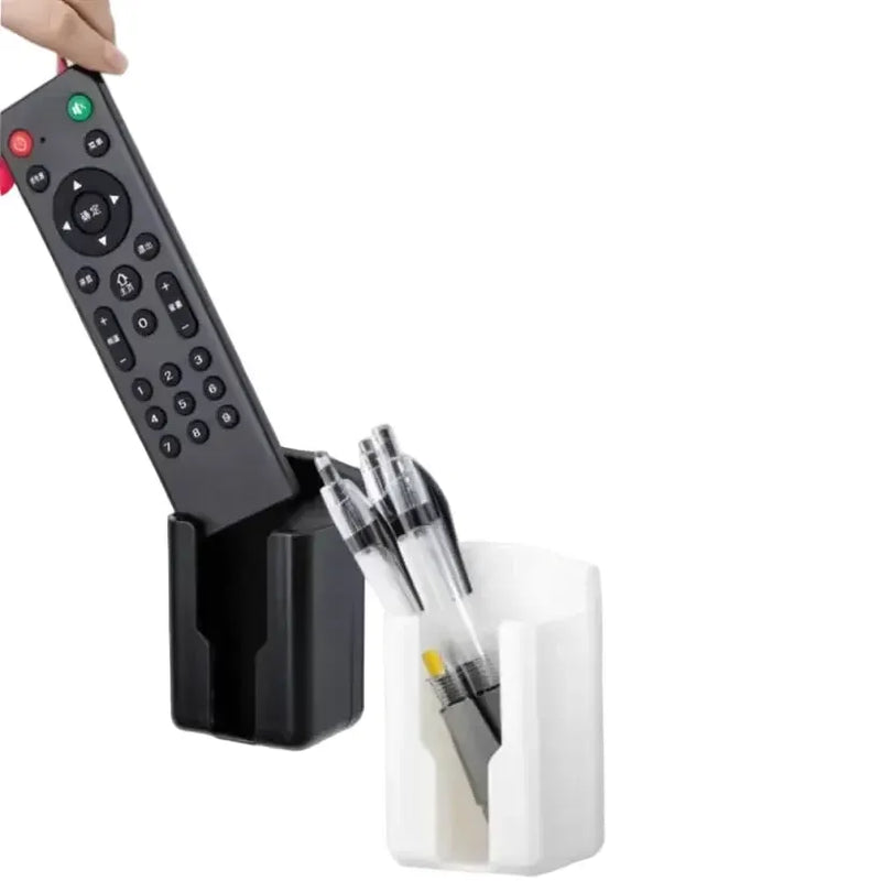 Habicare No-Drill Wall-Mounted Remote Control Holder No-Drill Wall-Mounted Remote Control Holder