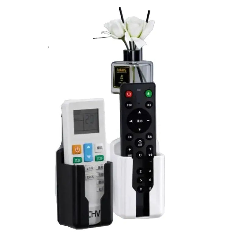 Habicare No-Drill Wall-Mounted Remote Control Holder No-Drill Wall-Mounted Remote Control Holder