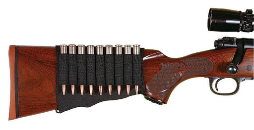Allen Buttstock Holder For 9 Rifle Cartridges Convenient Mounted Storage Accessory For Quick Reloads