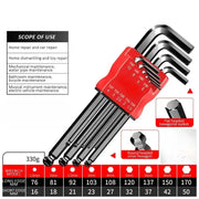 Allen Hex Wrench Screwdriver Set with Sleeve (5 different models available) – view 11