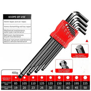 Allen Hex Wrench Screwdriver Set with Sleeve (5 different models available) – view 12
