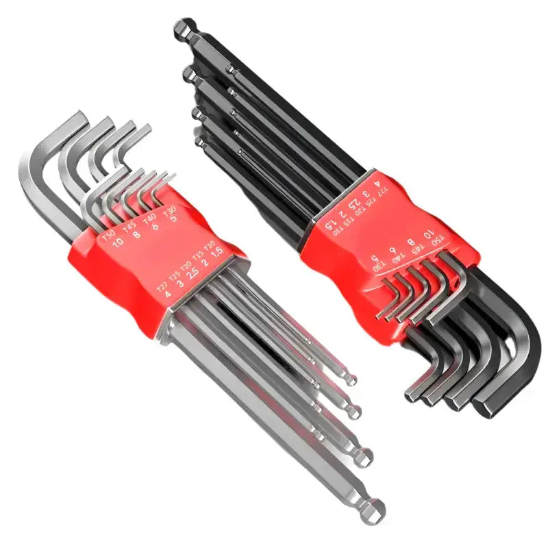 Allen Hex Wrench Screwdriver Set with Sleeve (5 different models available) – view 1