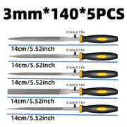Alloy Steel Precision File Set (5pcs) (2 sizes available) – view 11