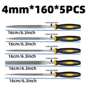 Alloy Steel Precision File Set (5pcs) (2 sizes available) – view 10