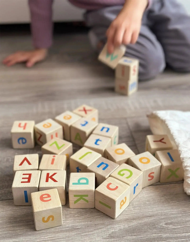Curious Moonbeam Blocks Alphabet Spelling Blocks – Mentari | Wooden Toy NZ Alphabet Spelling Blocks – Mentari | Wooden Toy NZ