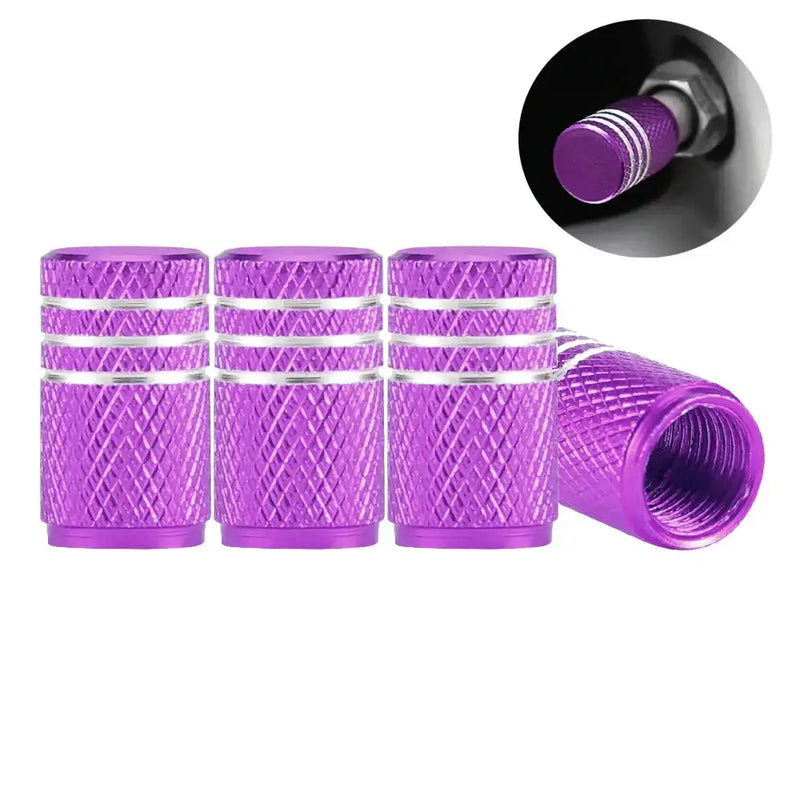 Aluminium Tire Valve Stem Caps (4Pcs) (different colours available) – view 12
