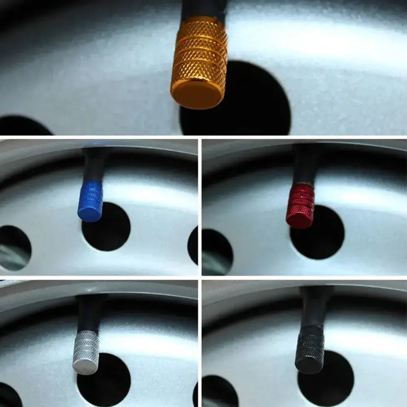 Aluminium Tire Valve Stem Caps (4Pcs) (different colours available) – view 5