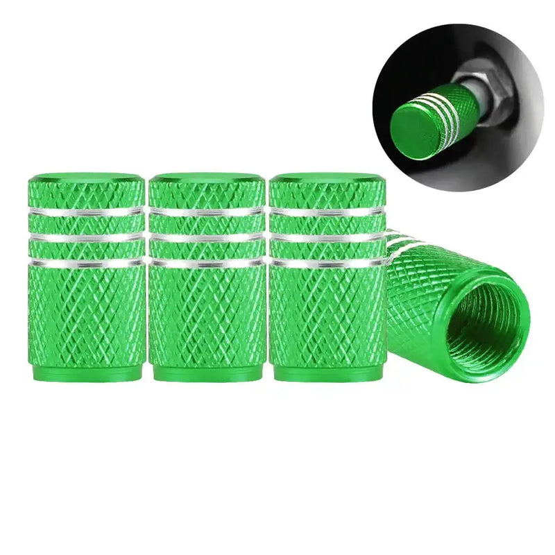 Aluminium Tire Valve Stem Caps (4Pcs) (different colours available) – view 10