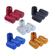 Aluminium Tire Valve Stem Caps (4Pcs) (different colours available) – view 1