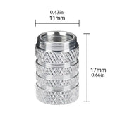 Aluminium Tire Valve Stem Caps (4Pcs) (different colours available) – view 2