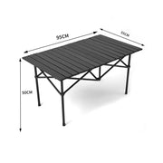 ECOTREK Table The Perfect Travel Camping Table – 95cm Foldable Outdoor Table LFRD5041 The Perfect Travel Camping Table – 95cm Foldable Outdoor Table LFRD5041
