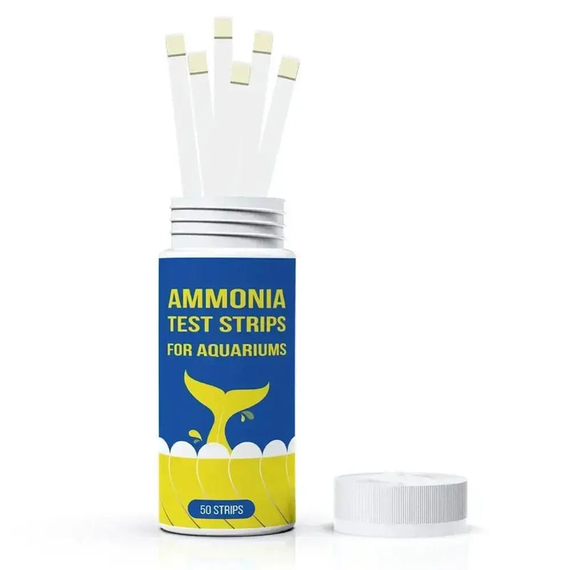 Habicare HBC Aquarium Water Quality Test Strips Ammonia Test Strips for Aquariums - 50 Count