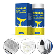 Habicare HBC Aquarium Water Quality Test Strips Ammonia Test Strips for Aquariums - 50 Count