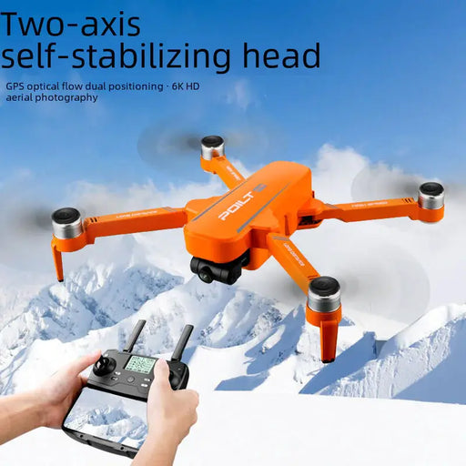 JJRC GPS Drone with 6K Dual HD Camera - 3-Axis Gimbal Brushless Motor | 23-Min Flight Time – view 2