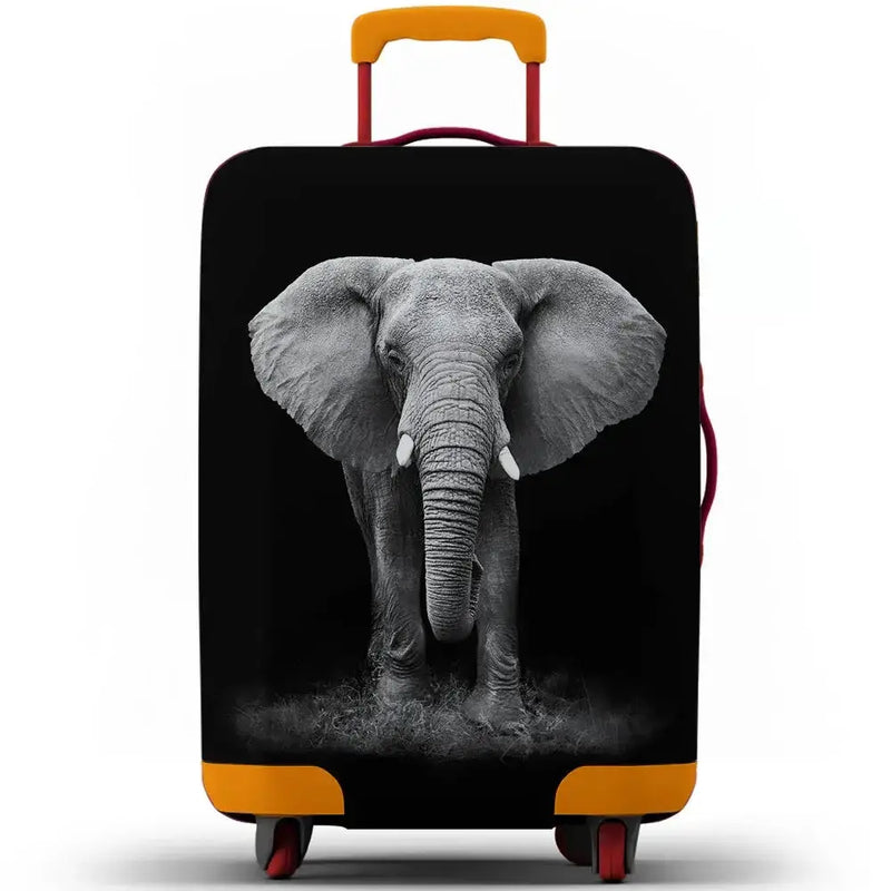 Habicare SS Animal Print Elastic Luggage Cover (18–32″) Animal Print Elastic Luggage Cover (18–32″)