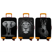 Habicare SS Animal Print Elastic Luggage Cover (18–32″) Animal Print Elastic Luggage Cover (18–32″)