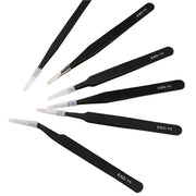 Anti-Static ESD Stainless Steel Curved Tweezers (6 different types available) – view 6