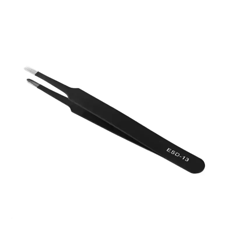 Anti-Static ESD Stainless Steel Curved Tweezers (6 different types available) – view 13