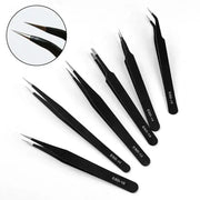 Anti-Static ESD Stainless Steel Curved Tweezers (6 different types available) – view 4