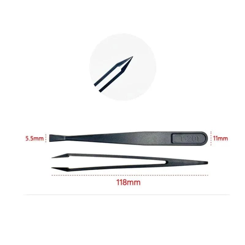 That Watch Shop Watch Tools Anti-static Plastic Tweezers (8 piece) Anti-static Plastic Tweezers (8 piece)