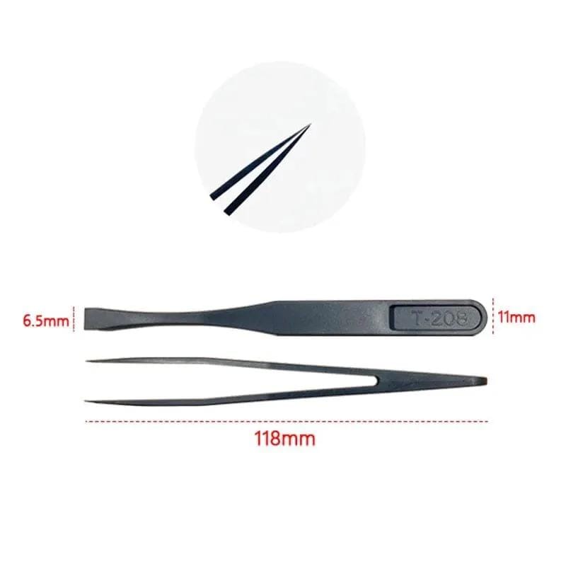That Watch Shop Watch Tools Anti-static Plastic Tweezers (8 piece) Anti-static Plastic Tweezers (8 piece)