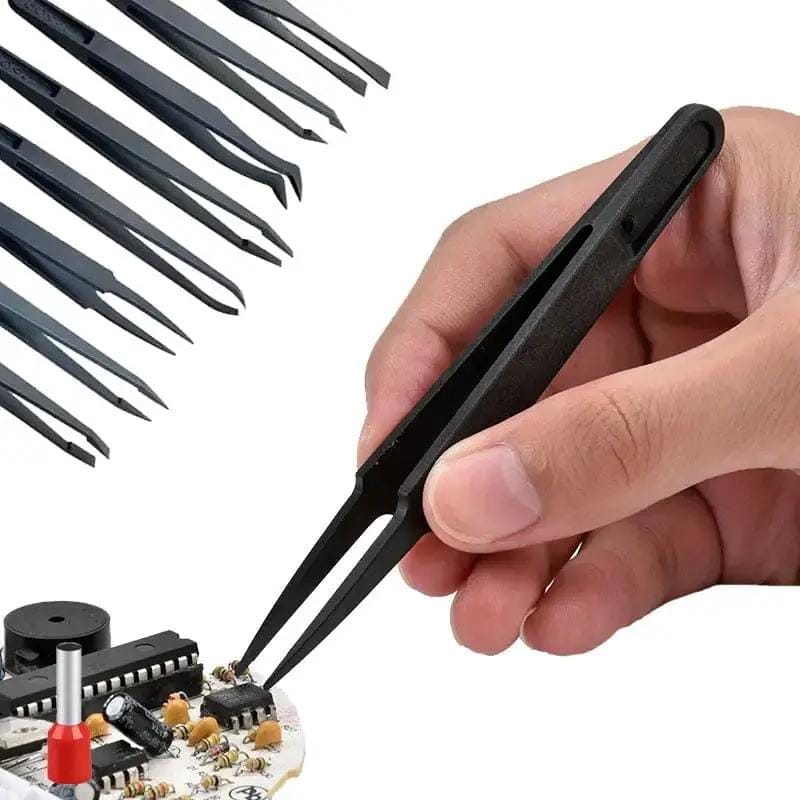 That Watch Shop Watch Tools Anti-static Plastic Tweezers (8 piece) Anti-static Plastic Tweezers (8 piece)