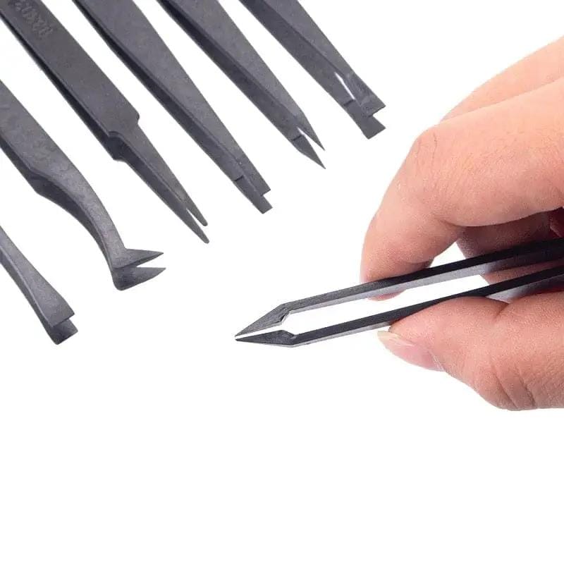That Watch Shop Watch Tools Anti-static Plastic Tweezers (8 piece) Anti-static Plastic Tweezers (8 piece)
