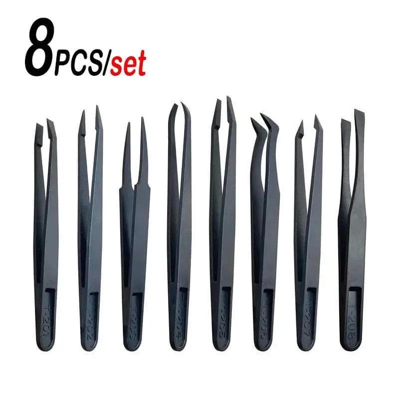 That Watch Shop Watch Tools Anti-static Plastic Tweezers (8 piece) Anti-static Plastic Tweezers (8 piece)