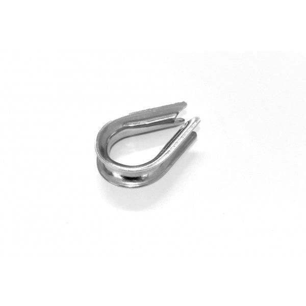 Anzor Shackles and Accessories Thimbles Stainless Steel 5mm SS Anzor Stainless Steel 5mm Thimbles For Wire Rope