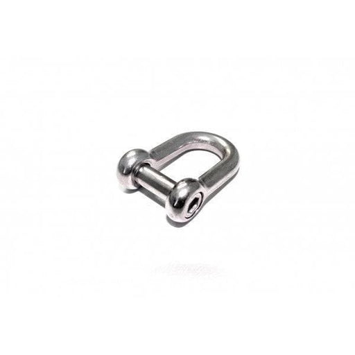 Anzor Stainless Steel Shackels D-Shackle Hexagonal Sunk Pin 6mm Each Anzor D Shackle Hexagonal Sunk Pin 6mm Steel