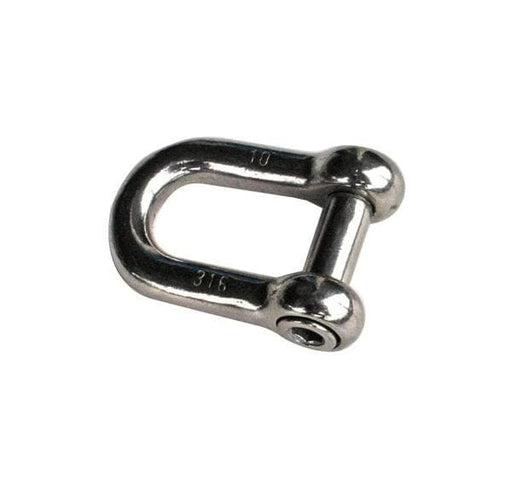 D Shackle Stainless Steel - 10mm (Socket Drive)