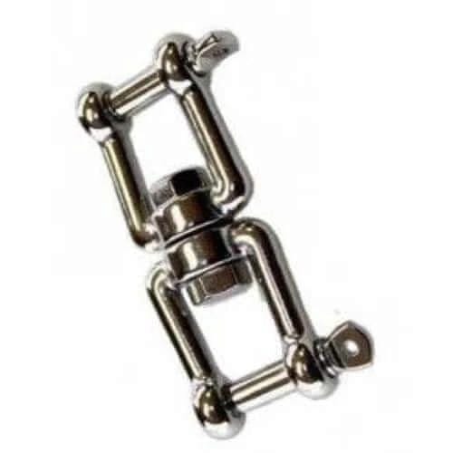 Anzor Jaw to Jaw SS Swivels Grade 316 Stainless Steel 6mm to 16mm Marine Rigging