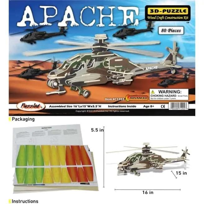9eight5 3D Puzzle Apache (illuminated) Apache (illuminated)