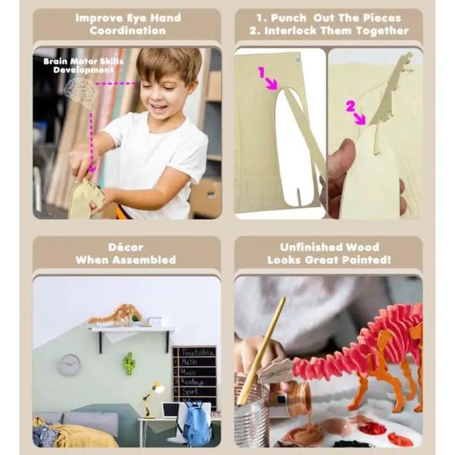 9eight5 3D Puzzle Apatosaurus Apatosaurus