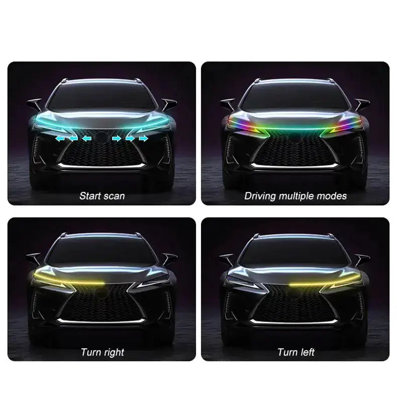 Habicare HBC APP-Controlled LED Car Hood Light Strip (12V) APP-Controlled LED Car Hood Light Strip (12V)