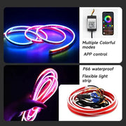 Habicare HBC APP-Controlled LED Car Hood Light Strip (12V) APP-Controlled LED Car Hood Light Strip (12V)
