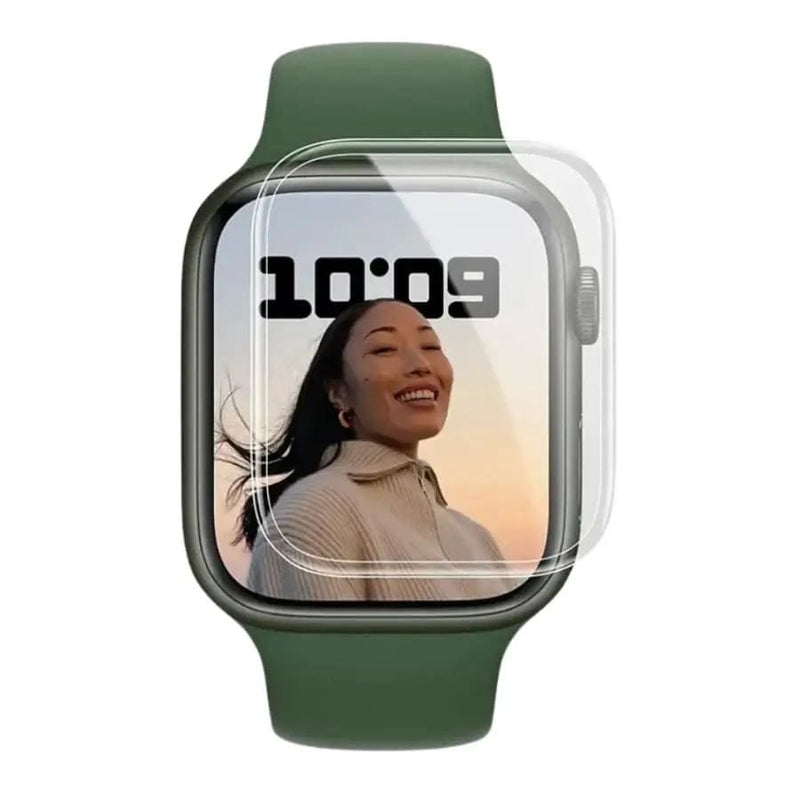 Hydrogel Screen Protector for Apple Watch Series 8 (41mm) (Clear) (Pack of 6)