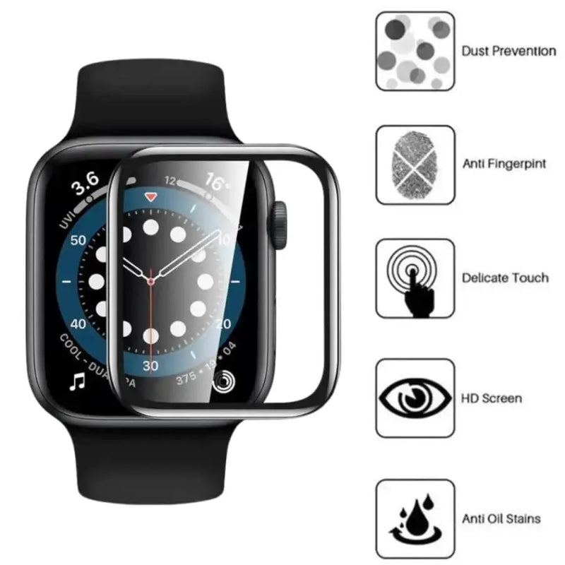 Screen Protector for Apple Watch Series 8 (45mm) (Pack of 5) – view 2
