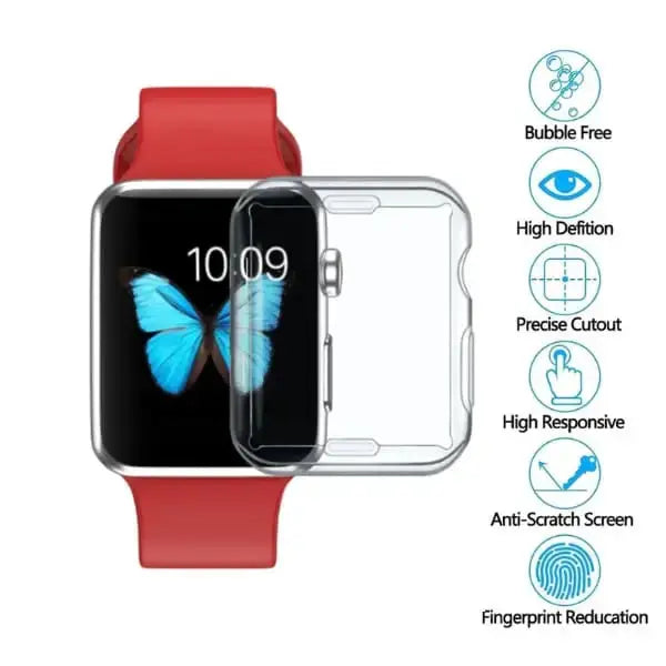 Habicare Watch case Protective Case for Apple Watch Series 9 (45mm) Protective Case for Apple Watch Series 9 (45mm)