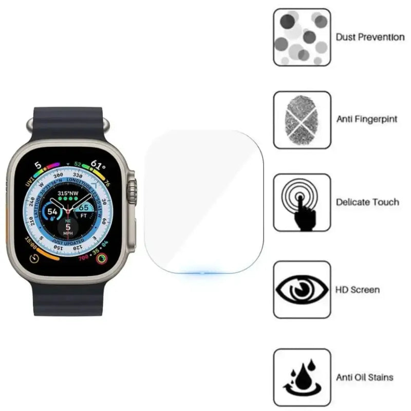 Hydrogel Screen Protector for Apple Watch Ultra 2 (Pack of 5) – view 2