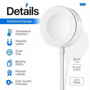 That Watch Shop Chargers Type C Wireless Charger for Apple Watch (White) Type C Wireless Charger for Apple Watch (White)