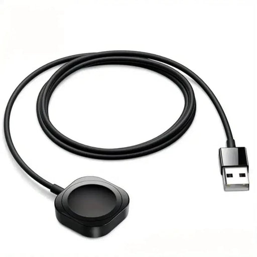 Wireless Charger for Apple Watch (USB) (Black, Square)