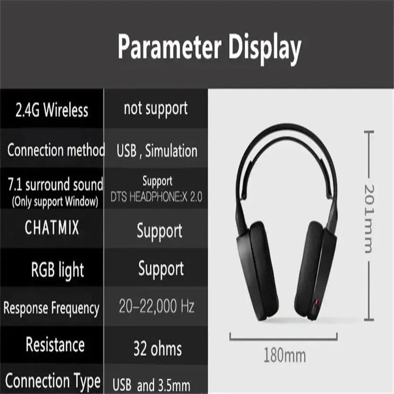 Habicare 9eight5 Arctis 5 Gaming Headset Arctis 5 Gaming Headset