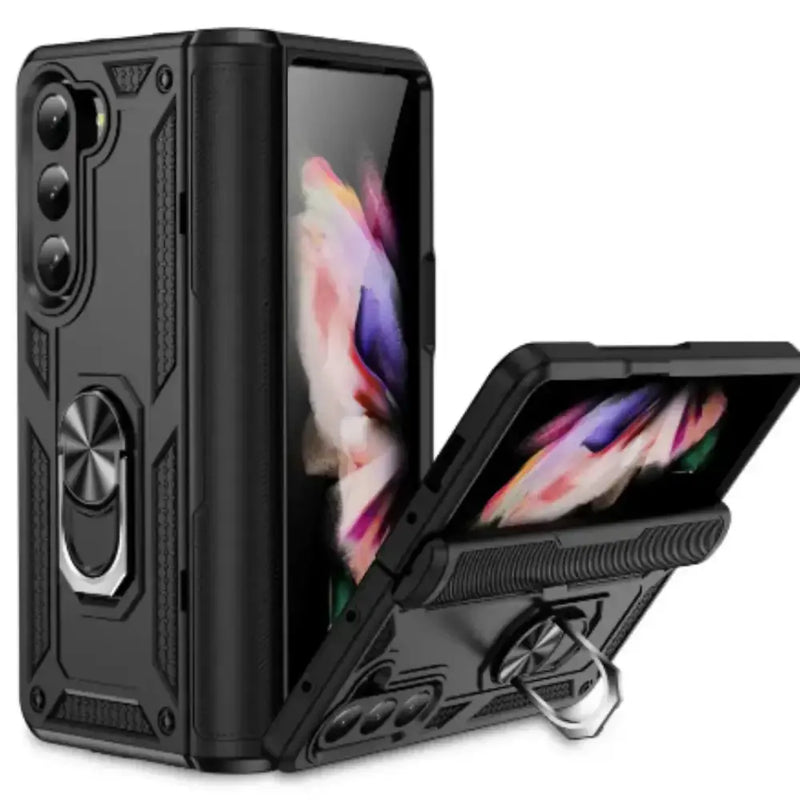 Habicare 9eight5 Armor Ring Case for Samsung Galaxy Z Fold 7/6/5 Armor Ring Case for Samsung Galaxy Z Fold 7/6/5