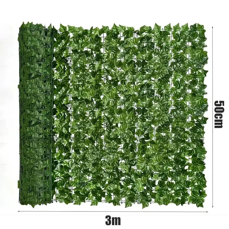 Habicare SS Artificial Green Leaf Fence Privacy Panels – 1M/3M Artificial Green Leaf Fence Privacy Panels – 1M/3M