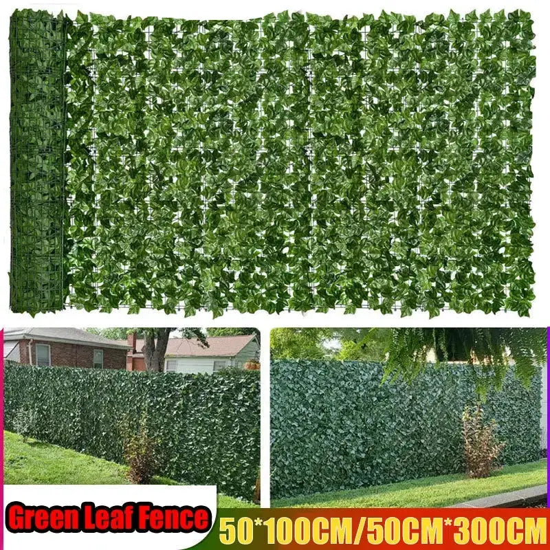 Habicare SS Artificial Green Leaf Fence Privacy Panels – 1M/3M Artificial Green Leaf Fence Privacy Panels – 1M/3M